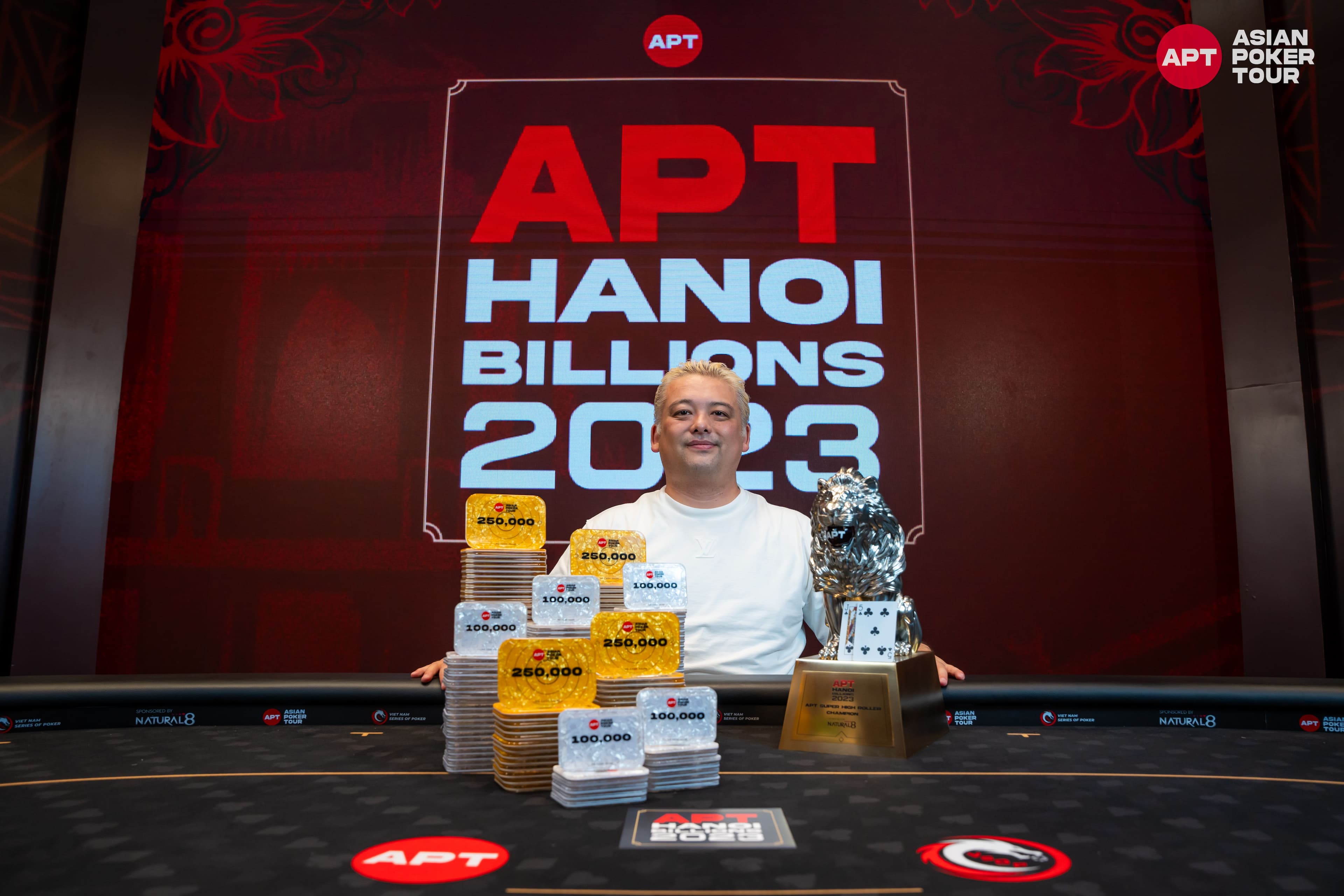 Japan's Nozomu Shimizu Claims Gold in Largest-Ever APT Super High Roller, Singapore's Jereld Sam Wins Record-Breaking Mystery Bounty Hunter