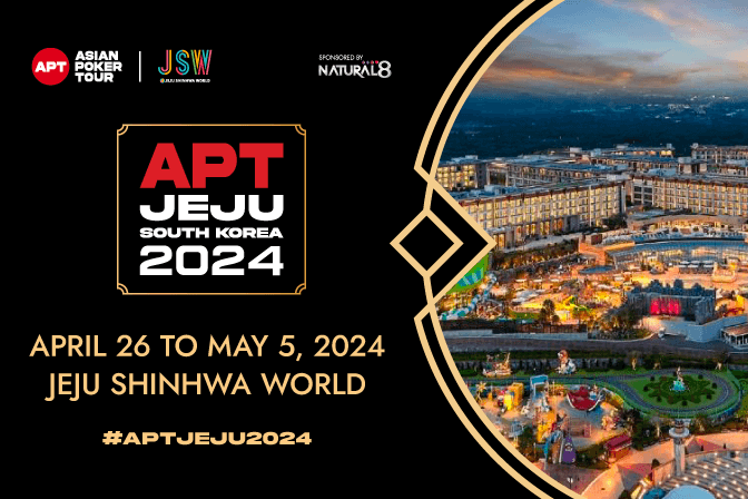 Asian Poker Tour Announces APT Jeju 2024 & USD 1.5 Million Main Event Guarantee